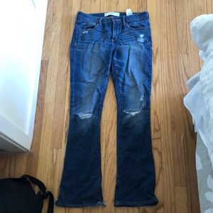 Abercrombie boot cut jeans